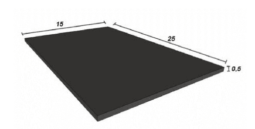 [KGN23125] Sun Ballast KGN23125 Tapis de protection en gome 0.5cm sun ballast 25x25