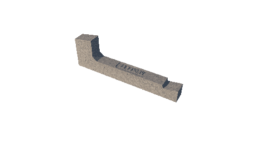 [23010.CRV] 23010.CRV Sun Ballast Système Connect Intermédiaire 10° Vertical